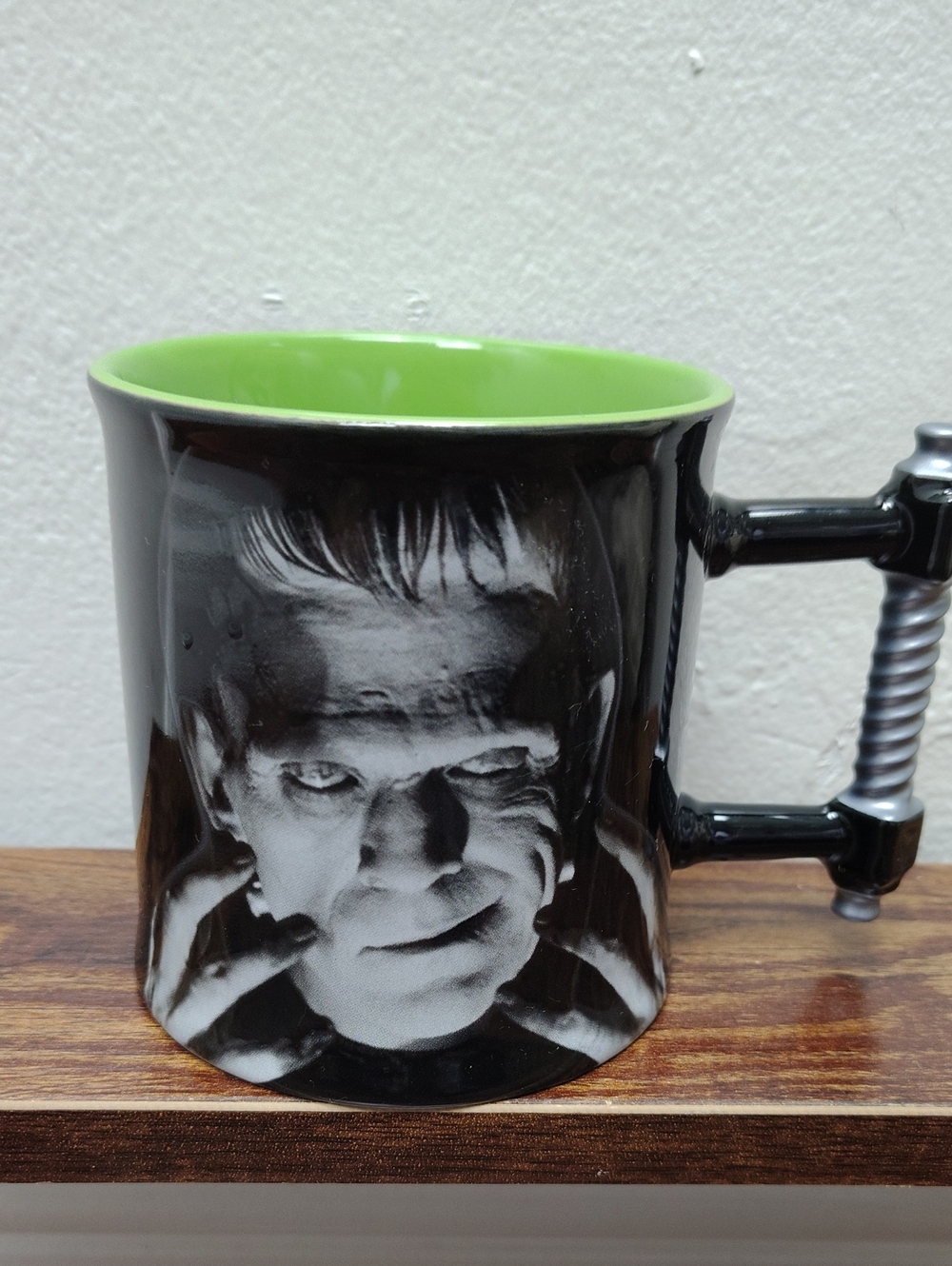 Universal Studios Monsters Frankenstein Ceramic Coffee Mug with Screw-Handle